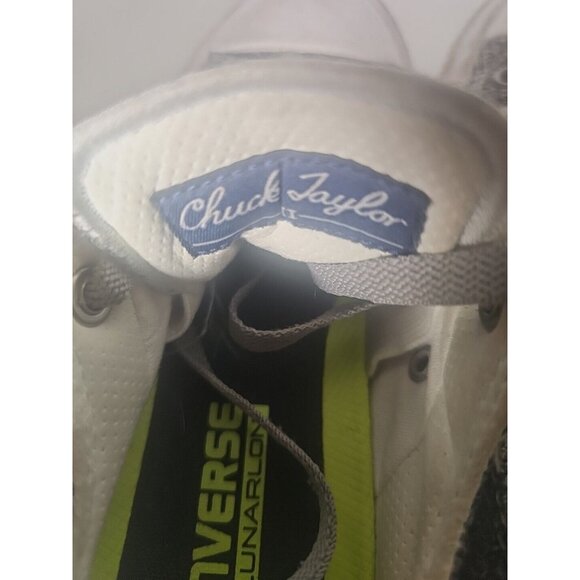 Converse Chuck Taylor All Star Mesh Gray Sneakers WMS 5 US Lunarlon Insoles. - Picture 7 of 9